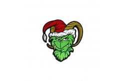 China Applique Iron On Embroidered Badges , Merrowed Halloween Patches For Clothes supplier