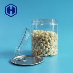 305# 500ml PET Can Transparent Canned Packaging Snack Chewing Gum Food Plastic Can for sale