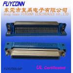 PCB Right Angle 64 Pin Centronics Female Connector 32pairs for sale