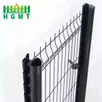 High Quality Garden Farm Outdoor Pvc Coated Galvanized V Bend Curved 3d Wire Mesh Fence Panel for sale