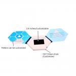 CMYK Printing Paper 2.4 Inch Lcd Invitation Card Magnetic Control