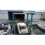 Cabin Control 50T 70T Boat Hoist Crane 2.5m~12m Clear Height for sale