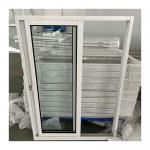 Customized Aluminum Sliding Glass Window For House White Tempered Glass Window for sale