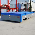 Heavy Duty 35 Tons Motorized Injection Mould , CE Certification Trackless Transfer Cart for sale