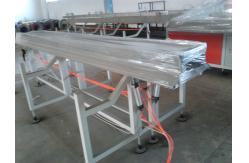 China Pvc Pipe Manufacturing Process Plastic Extruder Machine With Double Screw supplier