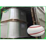 FDA Environmental 60gsm 120gsm Printed Straw Paper Roll For Drinking straws for sale