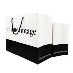 Custom Logo Clothing Shopping Gift Jewelry Packaging Paper Bag with Gold Stamp Finish for sale