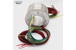 China 4 Circuits 80A 110mm IP68 Through Hole Slip Ring SS304 SS316 supplier