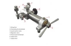 China 60MPa Hand Pump Pressure Calibrator / Hydraulic Pressure Calibration For Multiple Range supplier