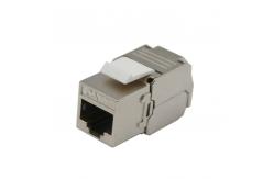 China Cat7 Keystone Jack Male Dust Cover Shielded Stp Sftp Rj45 Ethernet Module supplier