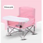 CPC Certificate Baby Dinner Chair Foldable Toddler Dining Chair For Home / Travel for sale