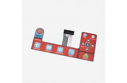 China Temperature Resistant PET/PC Graphic Membrane Overlay Switch with Custom Thickness supplier
