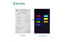 China Solvent Based Security Printing Ink UV Invisible Ceres Screen Printing Ink supplier