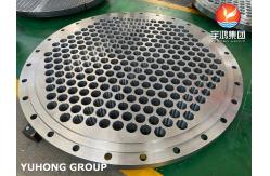 China ASTM A266 Gr.3N Carbon Steel Tubesheet For Heat Exchanger / Pressure Vessel supplier