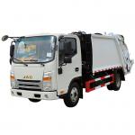 Cheaper Price JAC Compression Waste Truck Rear Loading Refuse Collector Truck 5000 Liters for Sales for sale