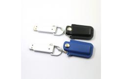 China Embossing Logo Leather Flash Drive 128GB 32GB High Capacity Memory Stick supplier