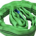 1.1 Meter 2 Ton Polyester Round Sling Eye And Eye, REE Lifting Slings for sale