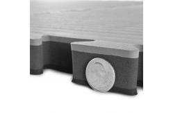 China Gym Rubber EVA Foam Floor Mat Interlocking 40mm Thickness supplier