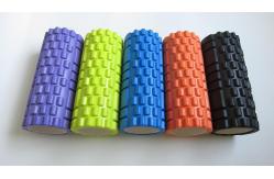 China 13''EVA foam grid massage rumble roller supplier