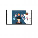 90 Inch IR Interactive White Board Projection Touch Board For Classroom for sale