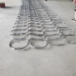 Anti Tank Trap Interception Barrier Wire Mesh Obstacle Net With Plain Weave Woven Cut Welded Bended Processing Services for sale