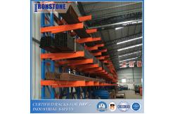 China Open Storage System Of Industrial Heavy Duty Cantilever Racking With Easily Reconfigured supplier