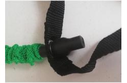 China Exercise Emulsion 1500mm 35LBS Gym Equipment Elastic Ropes supplier