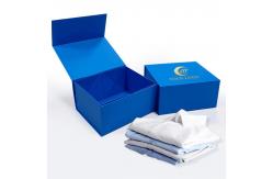 China Shoes Clothing Packaging Folding Shirt Gift Box with Matt Lamination Printing Handling supplier