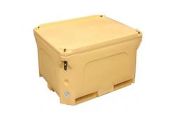 China Rectangular Top Opening Rota Moulding Tanks Rotaplastic Insulated Fish Container supplier