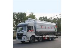 China White 46000 Liters Bulk-fodder  Bulk-materials Semitrailer   Bulk Cement Tanks supplier