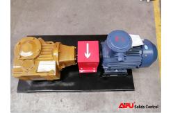 China Helical Bevel Gearbox Mud Tank Agitator 15kW With 2100mm Shaft supplier