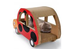 China Sustainable Cat Scratcher Car Scratching Board Corrugated Paper Cat Scratcher supplier