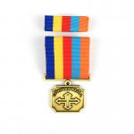 Customized Honor Medal With Ribbon for Corporate Employee Recognition for sale