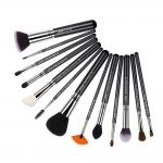 13pcs Basic Jessup Makeup Brush Set With Copper Ferrule