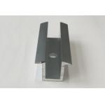 PV MID Clamp Solar Panel Roof Mounting Systems With Anodized Surface Treatment