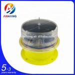 Solar Tower Aircraft Warning Lights / Tower Beacon Light Mono crystalline Silicon for sale