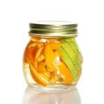 Prodcued Various Sizes Custom Kitchen Glass Food Storage Glass  Mason Jar For Spice Cookie Candy for sale