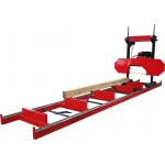 Horizontal wood band saw / portable Horizontal bandsaw mill diesel powered for sale