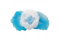 China Hospital / Laboratory Use Disposable Head Cap , Non Woven Surgical Cap supplier