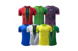 China Durable Africa Cup Player Version Jersey With Jacquard Dot Stripe Twill Plain Butterfly supplier