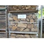 warehouse customized stackable foldable stainless steel cage/wire mesh container for sale