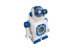 China OEM Robot Kids Alarm Clock eco friendly Plastic ABS material supplier