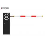 Automatic Road Barrier Gate , Highway Toll Auto Boom Gate Customized Length for sale