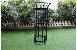 China Outdoor Metal Tree Guards Powder Coated Steel Pipe Material For Garden Fence supplier