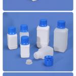 Small Biochemistry Laboratory Plastic Narrow Mouth Reagent Bottle With Safety Lid for sale