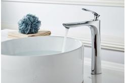 China Single Hole 12L/Min Hot Cold Water Wash Basin Faucet supplier