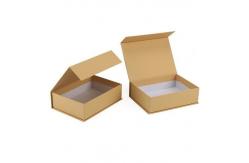 China Matt Laminated Rigid Foldable Cardboard Magnetic Box For Wedding Grown Hot Stamping supplier