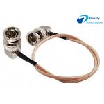 Lanparte HD SDI Video Cable BNC Male Right to BNC Right Angle Plug Pigtail Coaxial Cable RG179 for sale