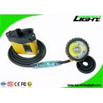 Anti Explosive Miners Helmet Light 25000 Lux Illuminance With 10.4Ah Battery for sale