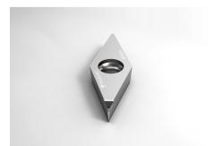 China OEM ODM 1N Tips PCD Cutting Inserts VBGT Insert For GRP Composites supplier